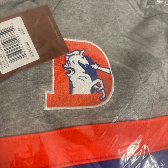 Mitchell And Ness Throwbacks Hoodie Denver Bronco Hoodie Large - Picture 4 of 6